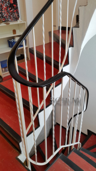 Preview: PVC Handlauf Typ. HL02 für Flachstahl 40x8mm